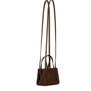 Telfar Small Chocolate Shopping Bag